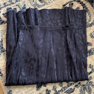 NWT Express satin midi slip skirt size XS